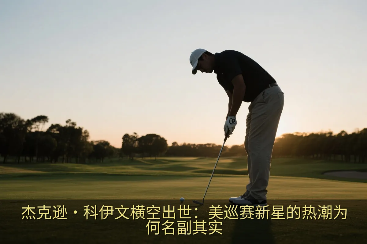 年轻高尔夫球员在果岭上阅读推杆线路