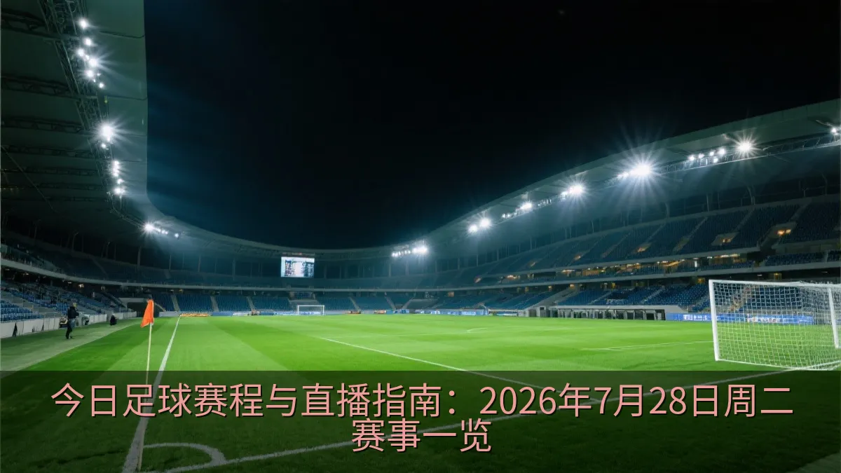 今日足球赛程与直播指南：2026年7月28日周二赛事一览